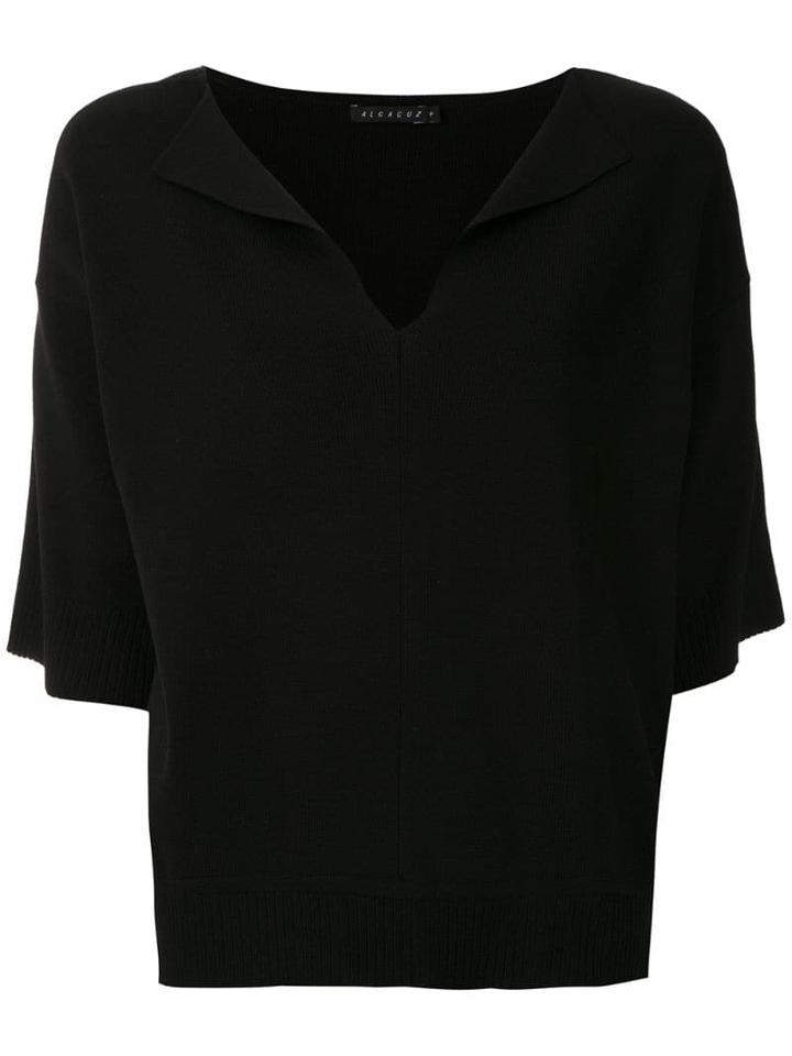 Alcaçuz Nelita Knit Blouse - Black