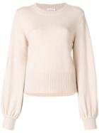 Chloé Bell Sleeved Sweater - Nude & Neutrals