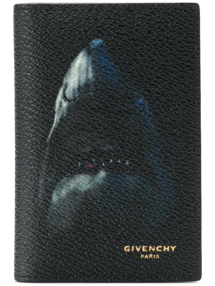 Givenchy Shark Bi-fold Cardholder Wallet - Black