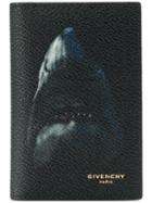 Givenchy Shark Bi-fold Cardholder Wallet - Black