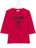 Moschino Kids Printed Logo T-shirt - Pink & Purple