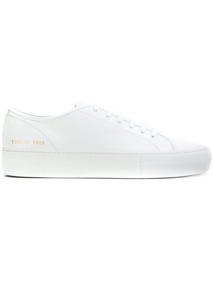 Common Projects Tournament Low Top Sneakers - White