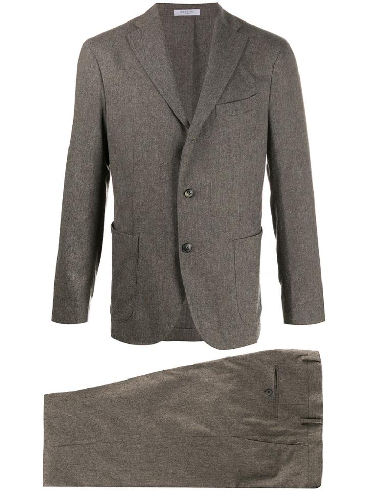 Boglioli Fitted Two-piece Suit - Grey