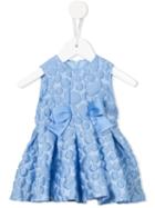 Valmax Kids - Bubble Textured Dress - Kids - Cotton/polyamide/polyester - 12 Mth, Blue