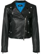Diesel L-tara Leather Jacket - Black