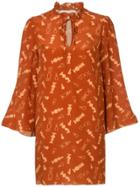 Karen Walker Spielmann Dress - Orange