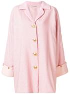 Versace Pre-owned Single Breasted Coat - Pink