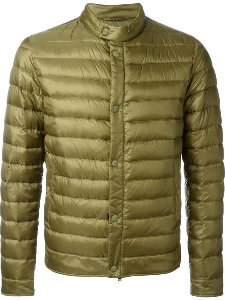 Herno Padded Jacket, Men's, Size: 50, Green, Feather Down/polyamide