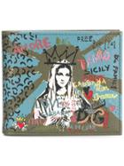 Dolce & Gabbana Graffiti Wallet - Green
