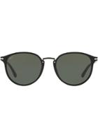 Persol Round-frame Sunglasses - Black