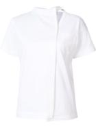 Sacai Asymmetric T-shirt, Women's, Size: 1, White, Cotton