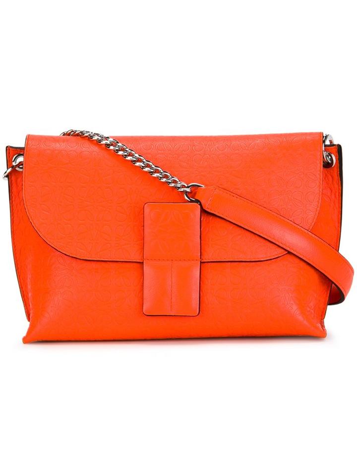 Loewe 'avenue' Shoulder Bag, Women's, Yellow/orange