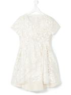 I Pinco Pallino - Teen Brocade Skater Dress - Kids - Cotton/polyester - 14 Yrs, White