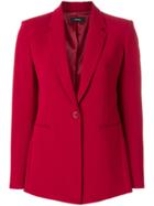 Theory Classic Fitted Blazer - Red