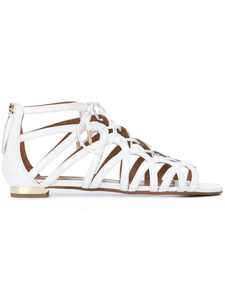 Aquazzura 'ivy' Sandals - White