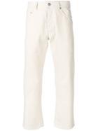 Études Corner Suede Trousers - White