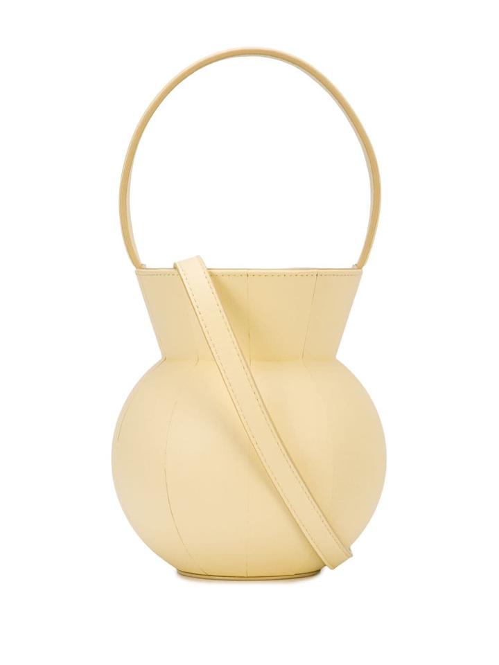 Staud Mini Bucket Bag - Yellow