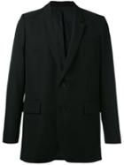 Ami Alexandre Mattiussi - Lined 2 Button Jacket - Men - Cupro/wool - 56, Black, Cupro/wool