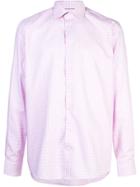 Eton Plaid Print Shirt - Pink