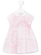 Young Versace - Printed Dress - Kids - Cotton - 36 Mth, Pink/purple