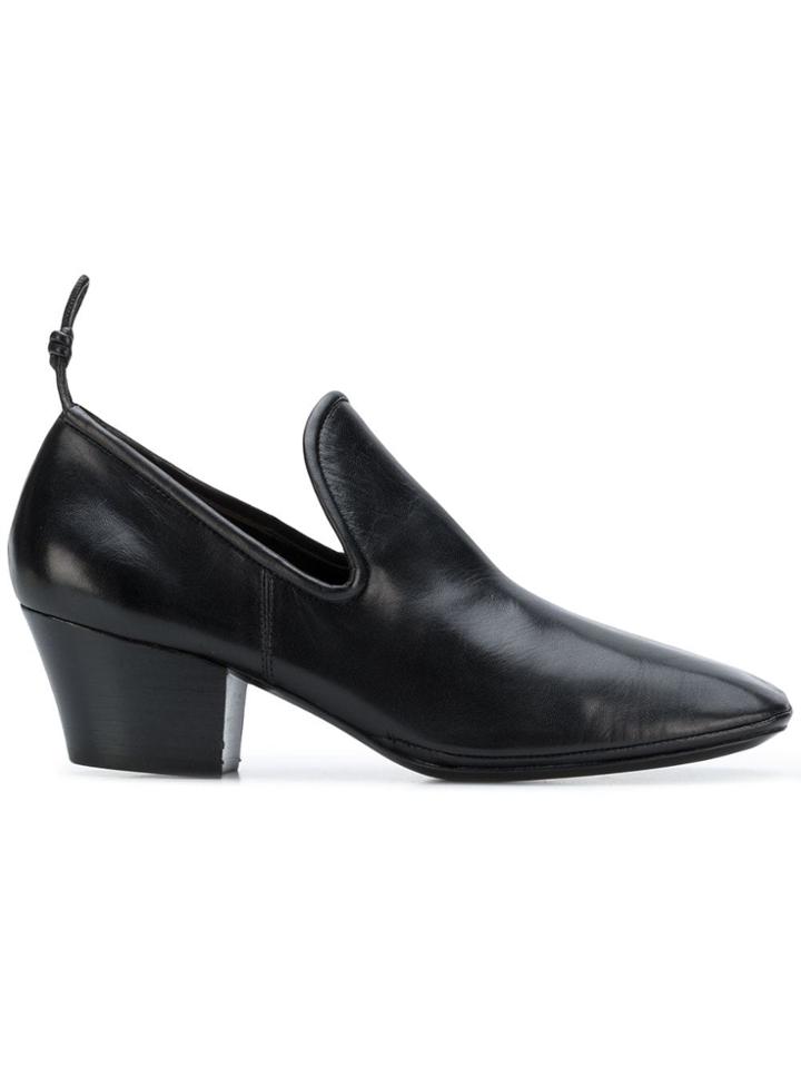Lemaire Lemaire W183fo219ll090 999 Black Leather/fur/exotic