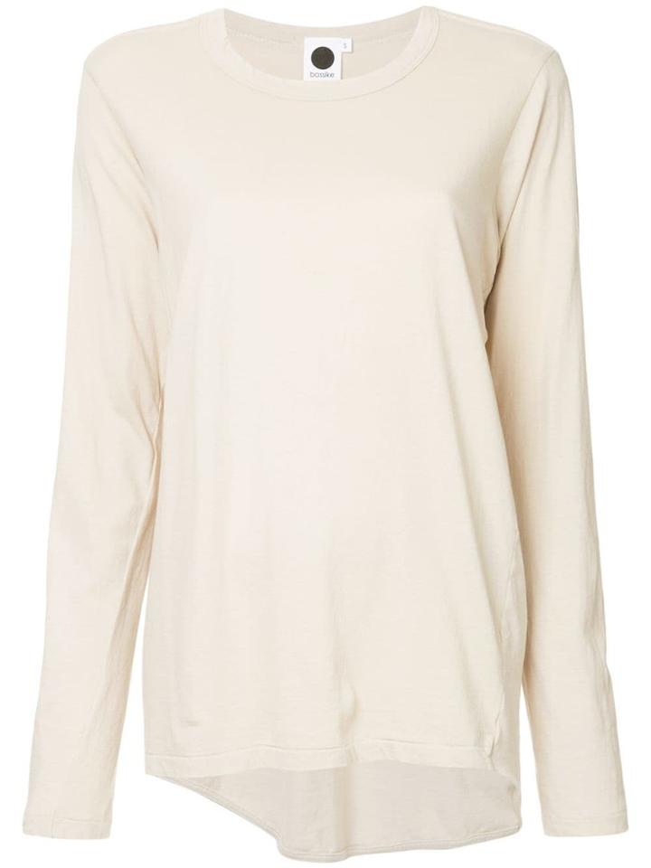 Bassike Heritage Longsleeved Jumper - Nude & Neutrals