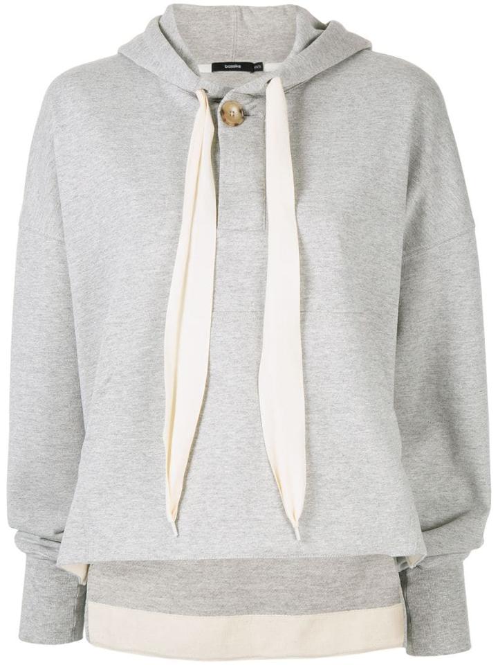 Bassike Fleece Sweatshirt - Grey