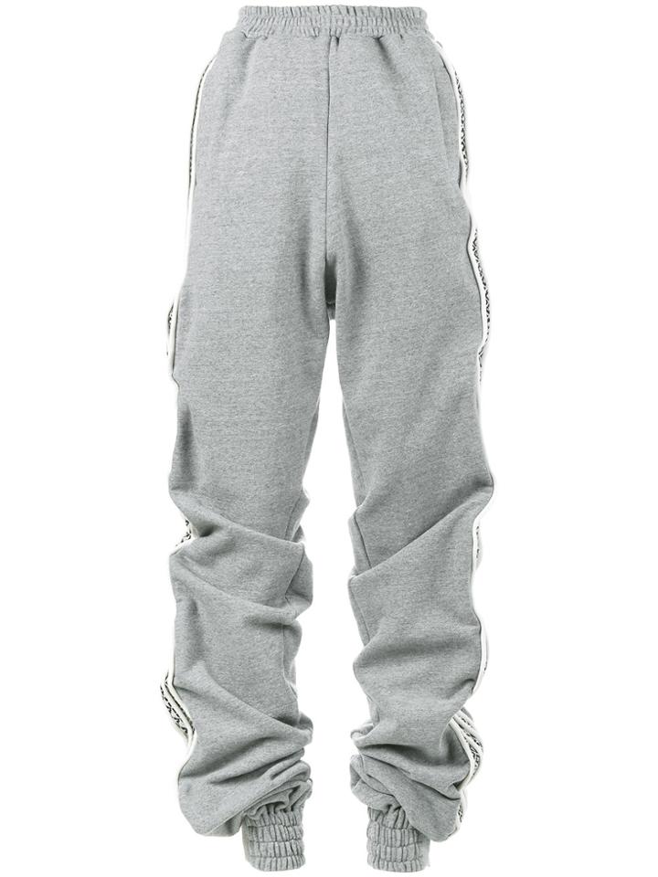 Y / Project Oversized Cotton Sweatpants - Grey