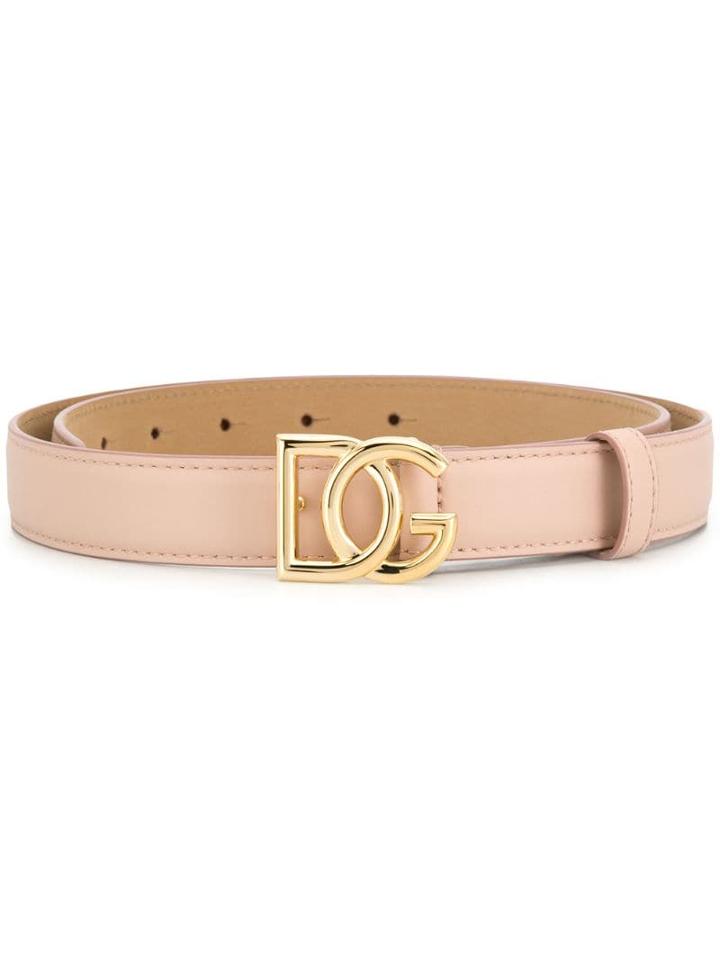 Dolce & Gabbana Blush Belt - Pink