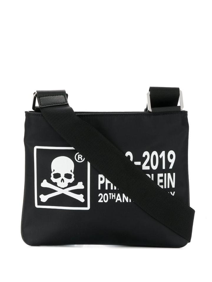 Philipp Plein Skull Print Shoulder Bag - Black