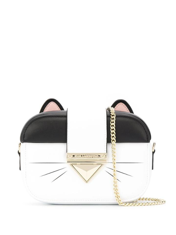 Karl Lagerfeld Clutch - White