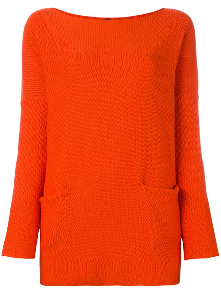 Daniela Gregis Round Neck Jumper - Red