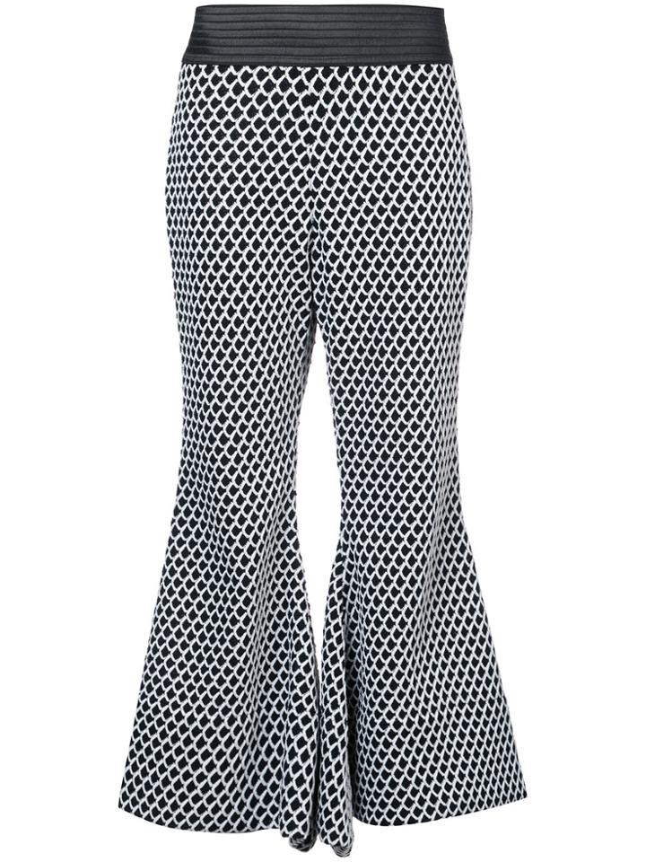 Nika Tang Flared Trousers - Black