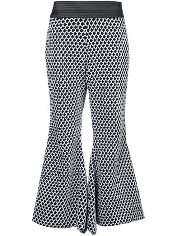 Nika Tang Flared Trousers - Black