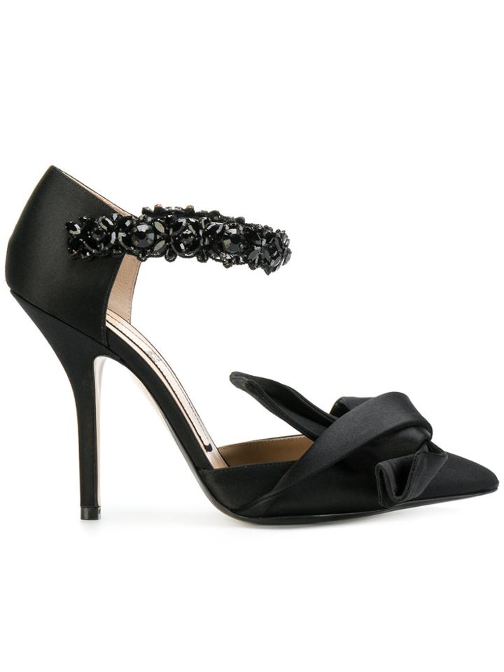 No21 Ankle Length Pumps - Black