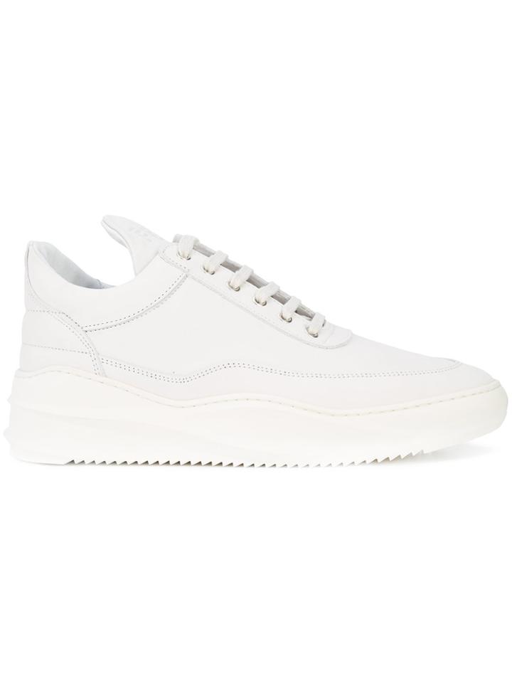 Filling Pieces Sky Low Top Sneakers - White