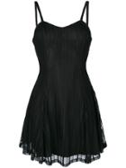 Versace Vintage Lace Babydoll Dress - Black