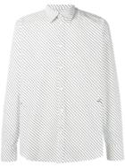 Givenchy Diagonally Striped Shirt - White