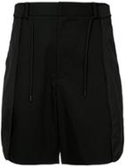 Juun.j Tone On Tone Shorts - Black