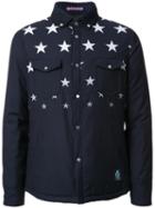 Guild Prime Star Print Shirt Jacket, Men's, Size: 2, Blue, Polyester/rayon