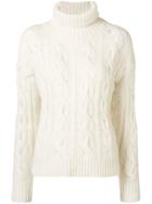 Peserico Basic Knitted Jumper - White