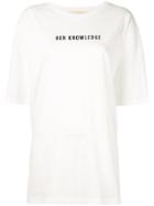 By. Bonnie Young Oversized Graphic Print T-shirt - White