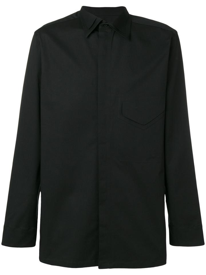 Y-3 Plain Shirt - Black