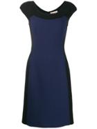 Emilio Pucci Sleeveless Mini Panel Dress - Blue