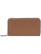 Fendi Zip Around Wallet - Brown