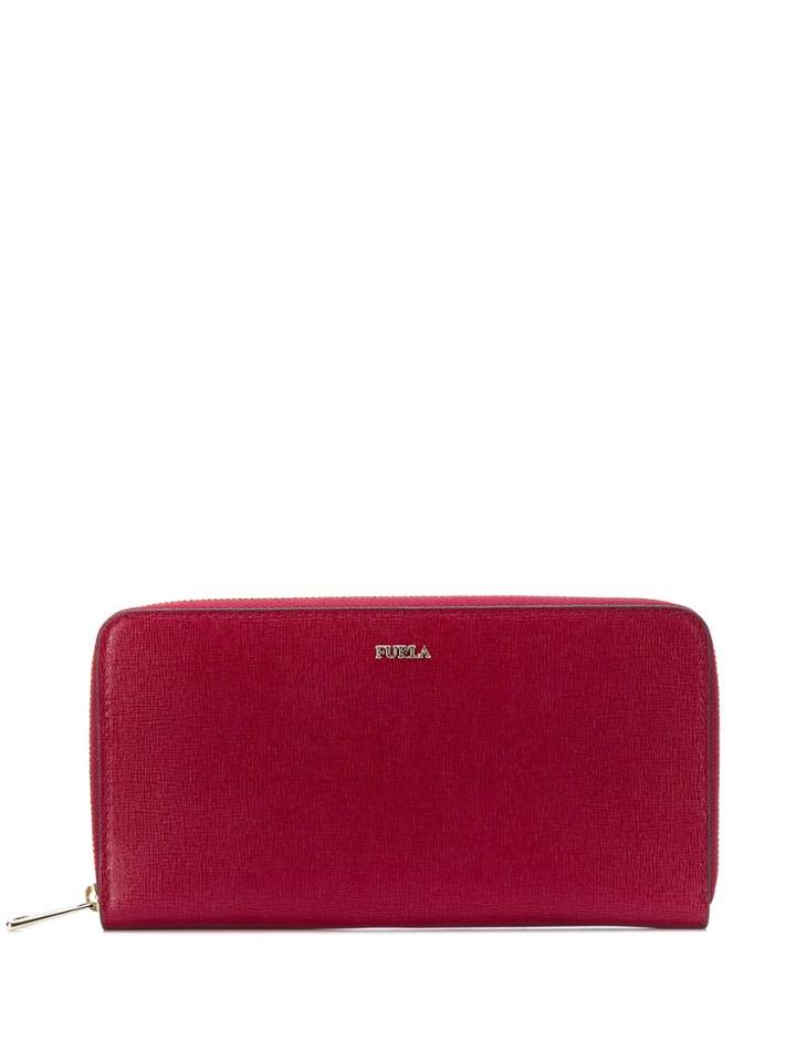 Furla Continental Zipped Purse - Red