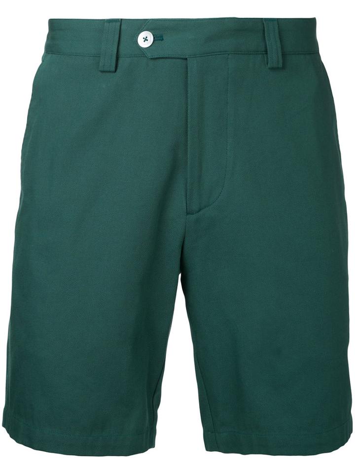 Kent & Curwen - Chino Shorts - Men - Cotton - 50, Green, Cotton