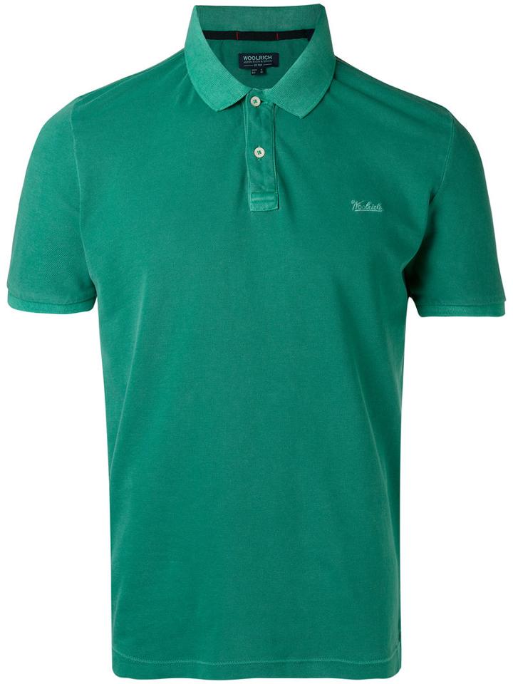Woolrich - Classic Polo Shirt - Men - Cotton/spandex/elastane - Xxl, Green, Cotton/spandex/elastane