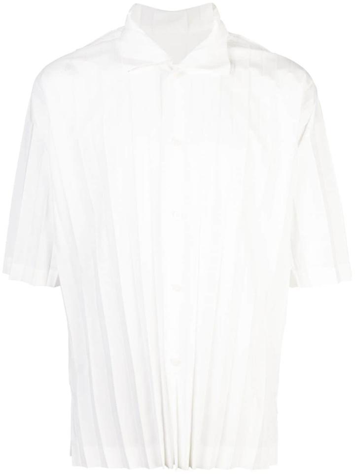 Homme Plissé Issey Miyake Edge Shirt - White