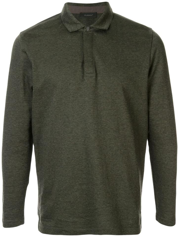D'urban Long Sleeves Polo Shirt - Grey